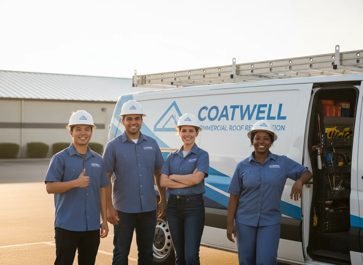 Commercial roof coating company in Mathews, VA